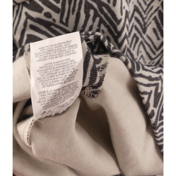 Cabi XS Jacket Zig Zag Ponte Knit Stretch Button Blazer Style #3034 - Picture 9 of 9